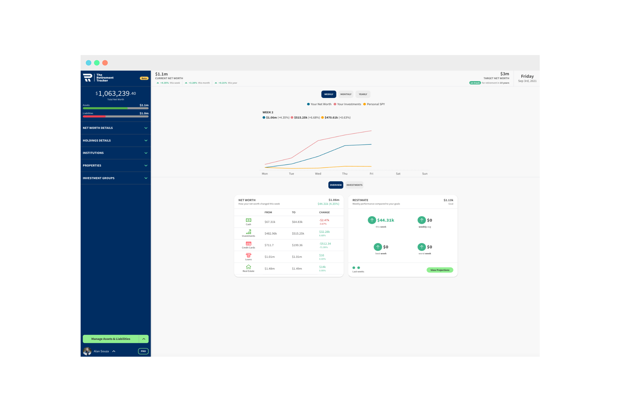 dashboard desktop
